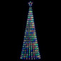 Arbre de Noël lumineux conique 475 LED colorées 247 cm