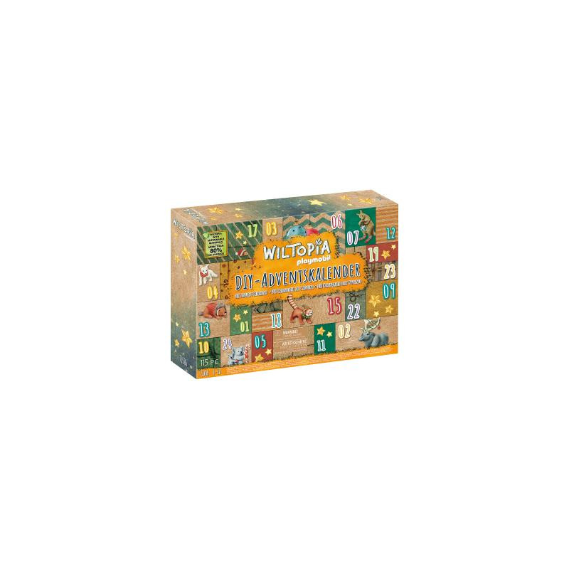 Playmobil Wiltopia DIY Adventskalender: Tierische Weltreise (71006)