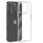 Pack coque et verre trempé 2,5D Moxie pour iPhone 16 Pro Transparent