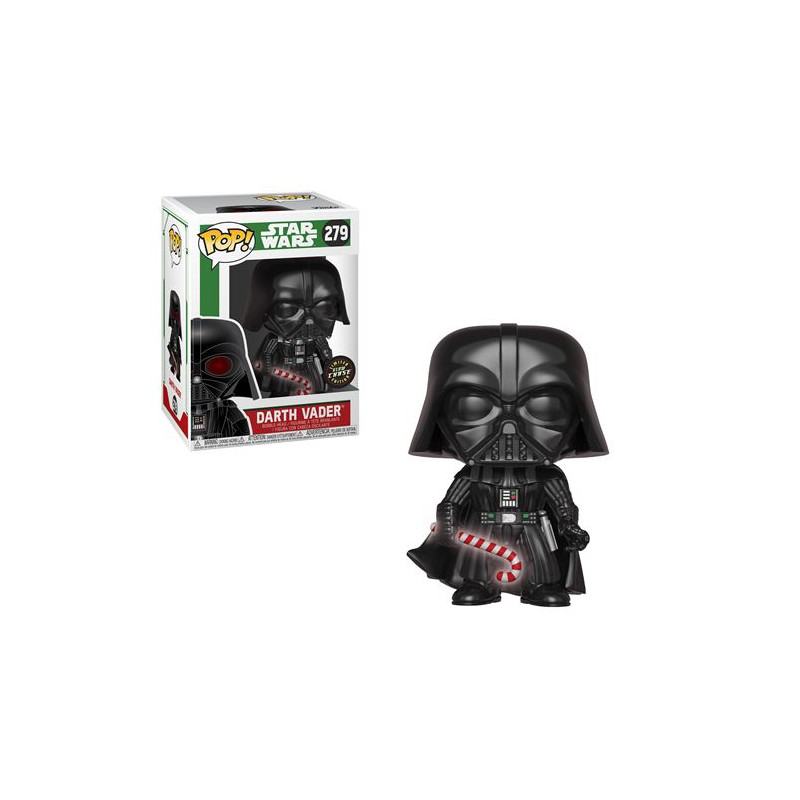 Figurine à tête branlante Funko Pop Star Wars Darth Vader Holiday