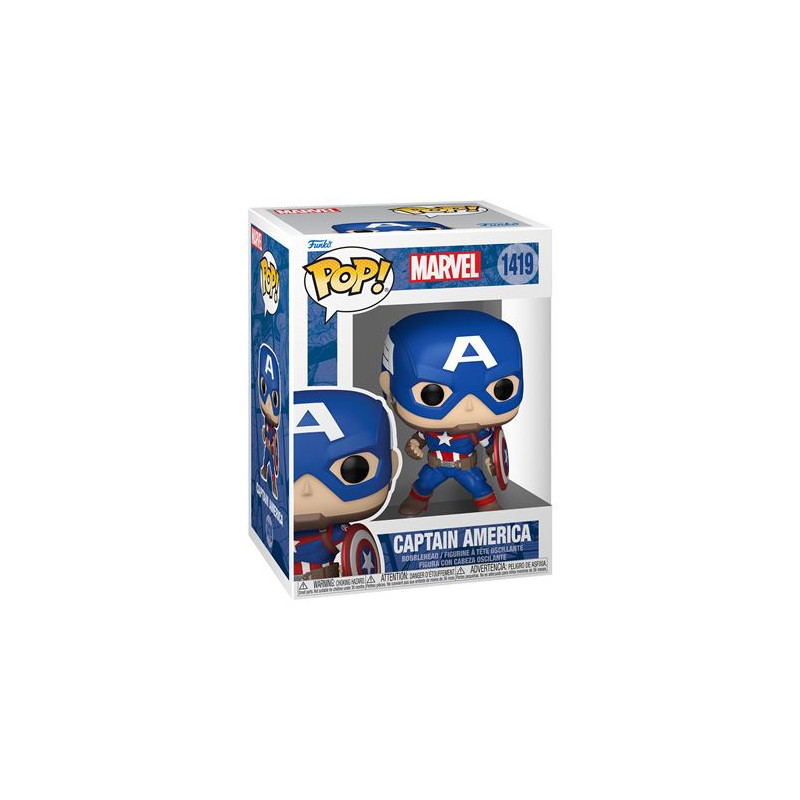 Figurine Funko Pop Marvel Captain America