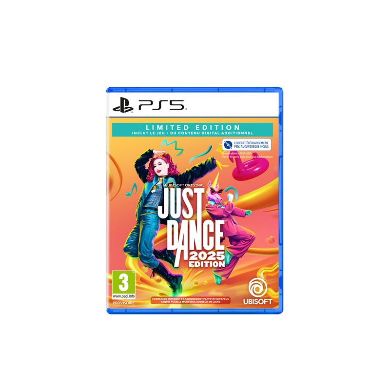 Just Dance 2025 Edition Limitée Exclusive Fnac Code in a box PS5