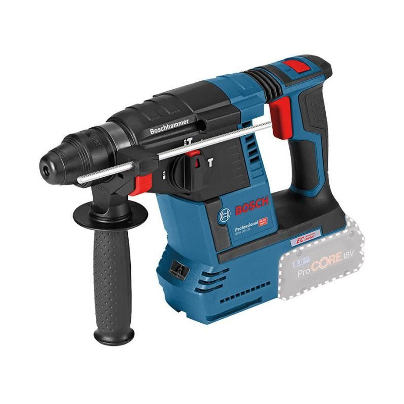 Bosch Pro 3 OUTILS : perceuse GSR 18V-55 + meuleuse GWS 18V-10 + perforateur GBH 18V-26 + 1xProCORE18V 8.0Ah GAL 1880 CV