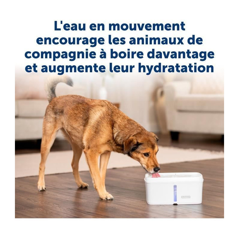 Fontaine a eau - PETSAFE - VIVA - 4,1 L - Blanc