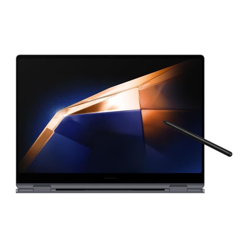 PC Portable convertible Samsung -Galaxy Book 4 Pro 360 -16 AMOLED -Core Ultra 5-125H -RAM 16Go -512Go SSD -Intel Arc -Win 11 -S