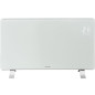 Radiateur intelligent Wi-Fi en verre - SENCOR - SCF 4740WH - 2400 W - 2 niveaux - Thermostat - Blanc