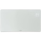 Radiateur intelligent Wi-Fi en verre - SENCOR - SCF 4740WH - 2400 W - 2 niveaux - Thermostat - Blanc