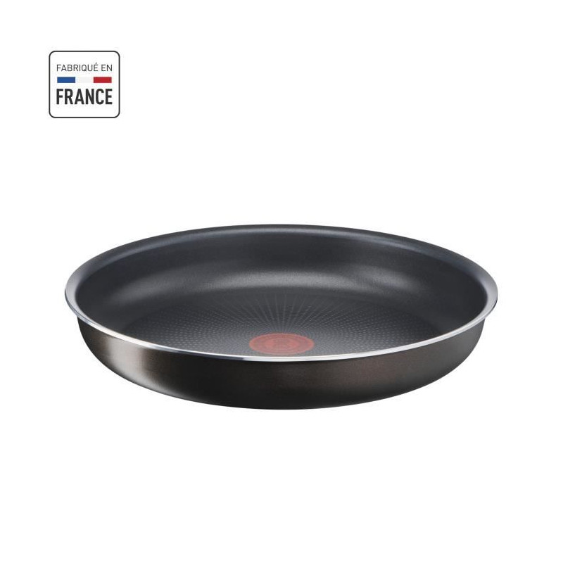 TEFAL INGENIO Easy Plus Poele 28 cm, Non induction, Antiadhésif, Empilable, Compatible Lave-vaisselle, Fabriqué en France L150