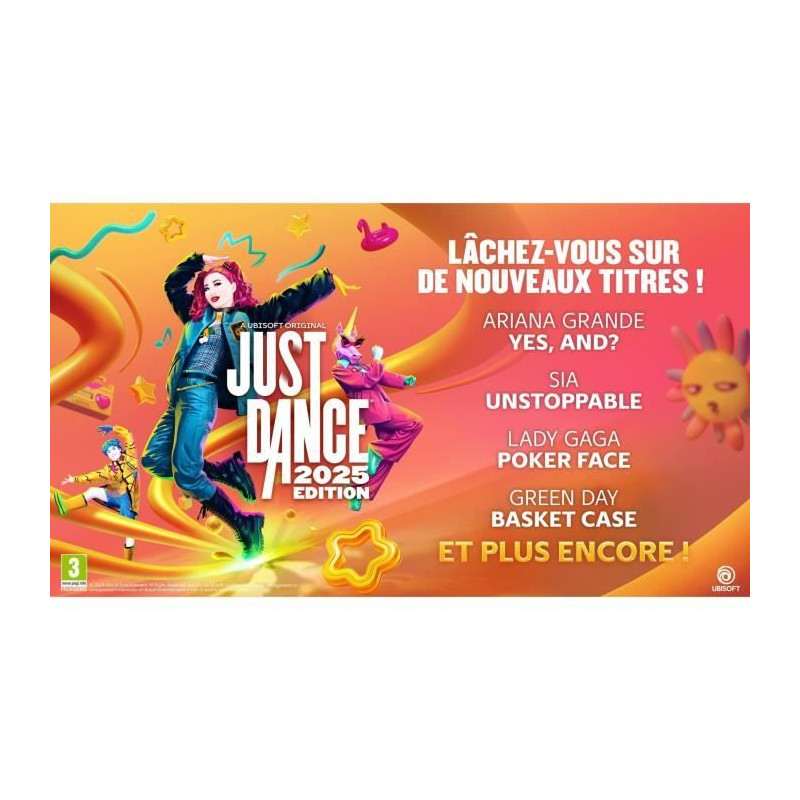 Just Dance 2025 - Jeu Nintendo Switch - Code In A Box