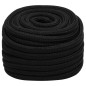 Corde de travail Noir 20 mm 100 m Polyester