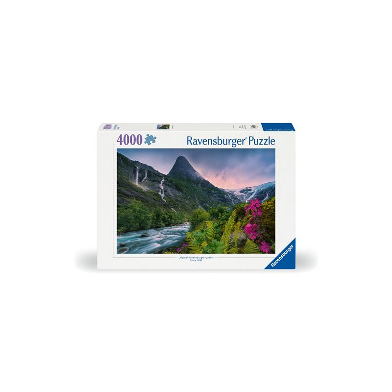 Puzzle 4000 pièces Ravensburger Au cœur des montagnes