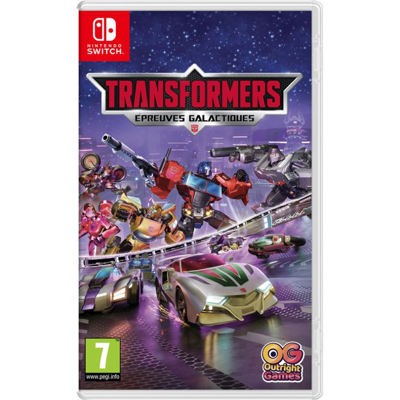 Transformers Epreuves Galactiques Nintendo Switch