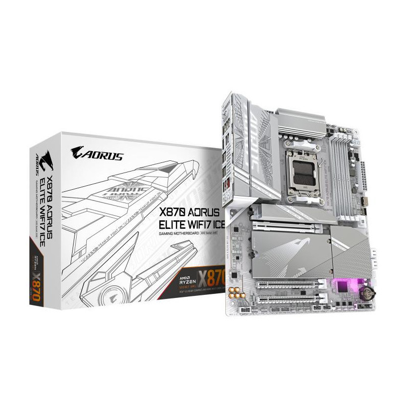 GIGABYTE X870 A ELITE WF7 ICE