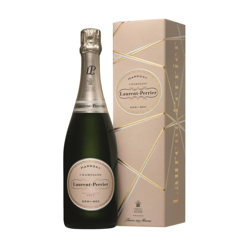 Champagne Laurent Perrier Harmony demi-sec avec étui - 75cl