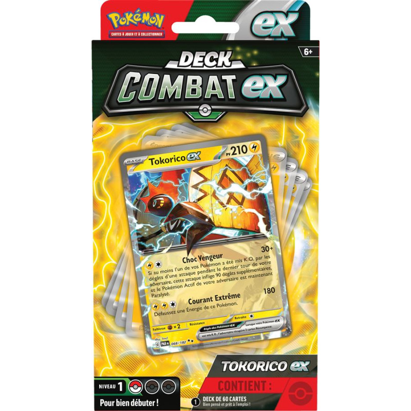 Cartes à collectionner Pokémon Deck Combat ex Q4 Modèle aléatoire