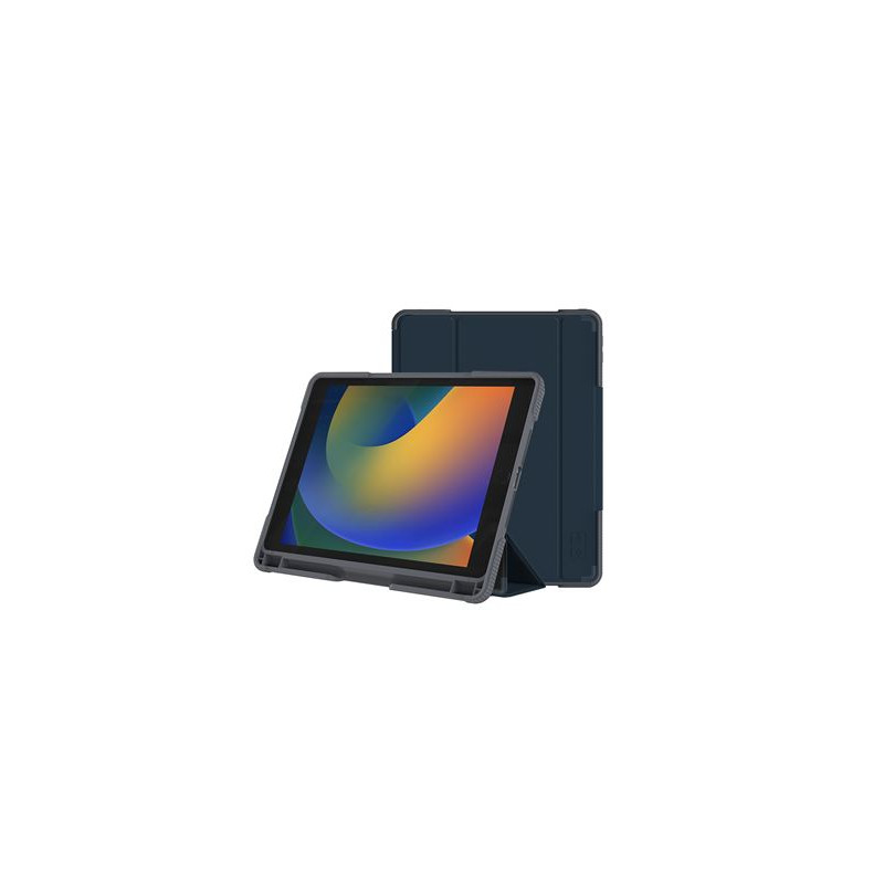 Folio Academy MW pour iPad 10.2" 7ème génération 8ème génération 9ème génération 2019 2020 et 2021 Bleu