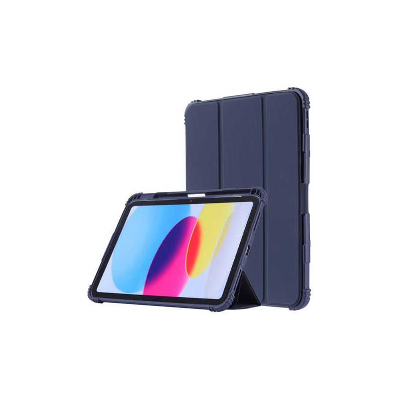 Folio Tekto V2 MW pour iPad 10.9" 10ème génération 2022 Bleu