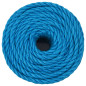 Corde de travail Bleu 12 mm 25 m Polypropylène