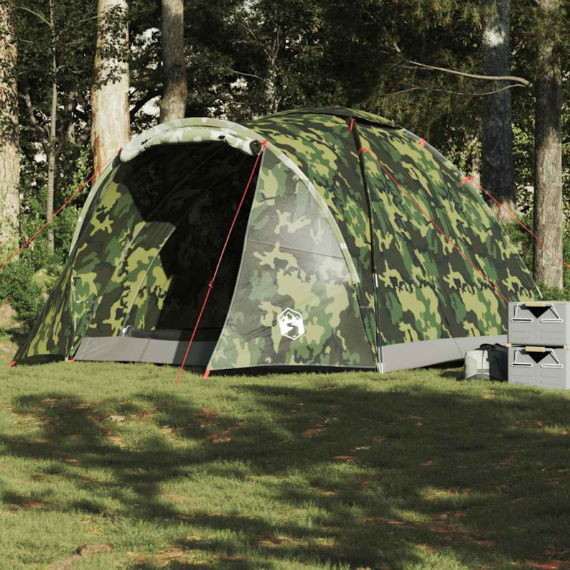 Tente de pêche 2 personnes camouflage imperméable