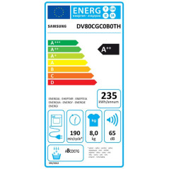 Samsung SL FRONTAL CONDENSATION SAMSUNG DV80CGC0B0TH