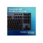 Clavier Logitech sans fil ultra plat G915 X LIGHTSPEED TKL, GL Brown Tactile PC Mac Noir