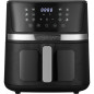 Friteuse sans huile – ARTHUR MARTIN - Airfryer 6,6 L- 1600 W - Ecran tactile - 7 pré-réglages - Noir