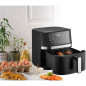 Friteuse sans huile – ARTHUR MARTIN - Airfryer 6,6 L- 1600 W - Ecran tactile - 7 pré-réglages - Noir