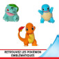 Pack 8 Figurines Pokémon - BANDAI - JW3063 - Multicolore - Battle Pokémon