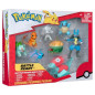 Pack 8 Figurines Pokémon - BANDAI - JW3063 - Multicolore - Battle Pokémon