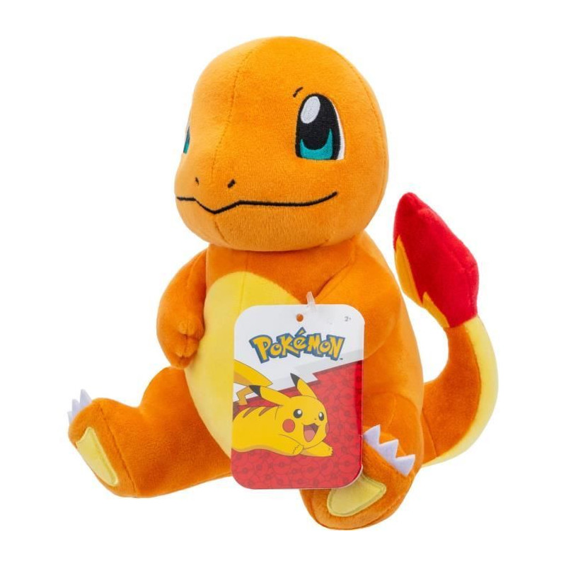 Peluche - BANDAI - Pokémon Salameche - 20 cm, pure douceur et tendresse