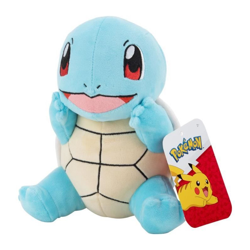 Peluche - BANDAI - Pokémon Carapuce - 20 cm, pure douceur et tendresse