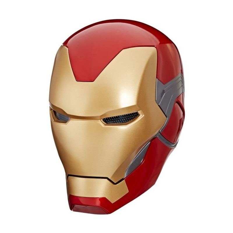 Casque électronique Iron Man, avec effets lumineux, jouet de cosplay premium de collection pour adultes, Marvel Legends Series