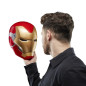 Casque électronique Iron Man, avec effets lumineux, jouet de cosplay premium de collection pour adultes, Marvel Legends Series