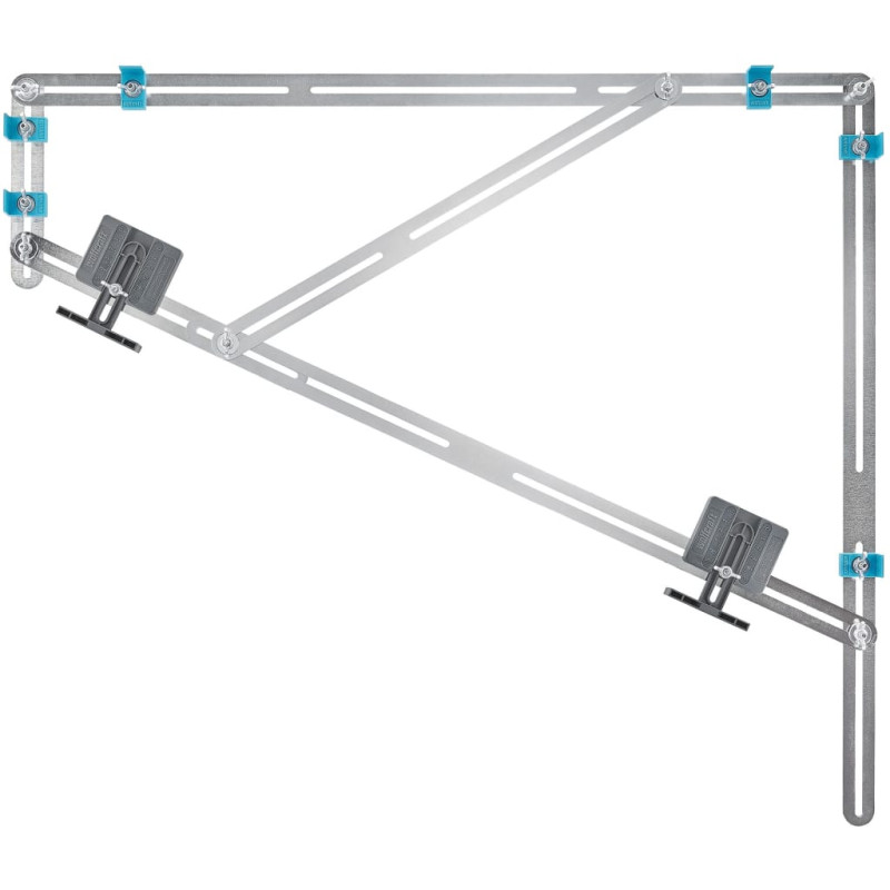 wolfcraft Jauge pliable pour réparation des marches d escalier