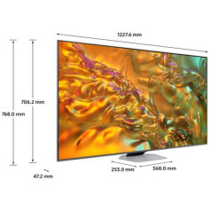 Samsung QLED,  100 Hz, Quantum Processor Lite 4K, Ultimate UHD Dimming , Motion SAMSUNG - TQ55Q80DATXXC