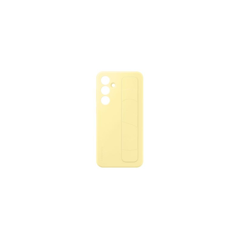 Coque en silicone pour Samsung Galaxy S24 FE Jaune