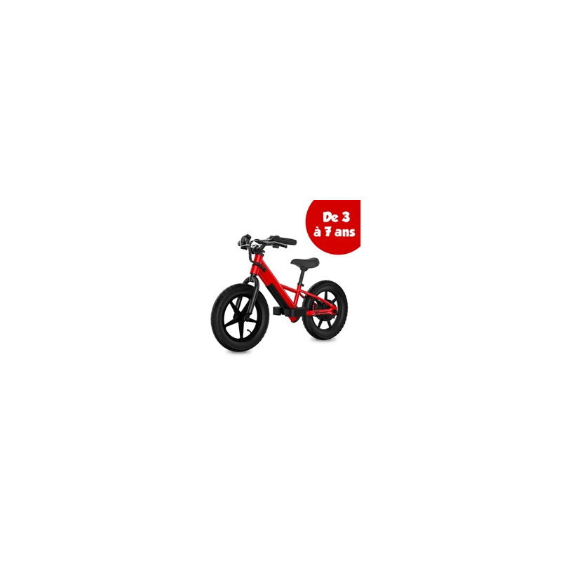 Draisienne électrique Wispeed WIKIDS Rouge 14" 100W