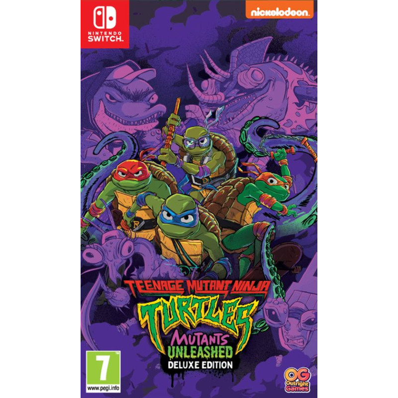 Teenage Mutant Ninja Turtles Mutants Unleashed Edition Deluxe Nintendo Switch