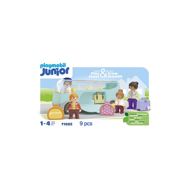 Playmobil Junior 71682 Autocar de voyage