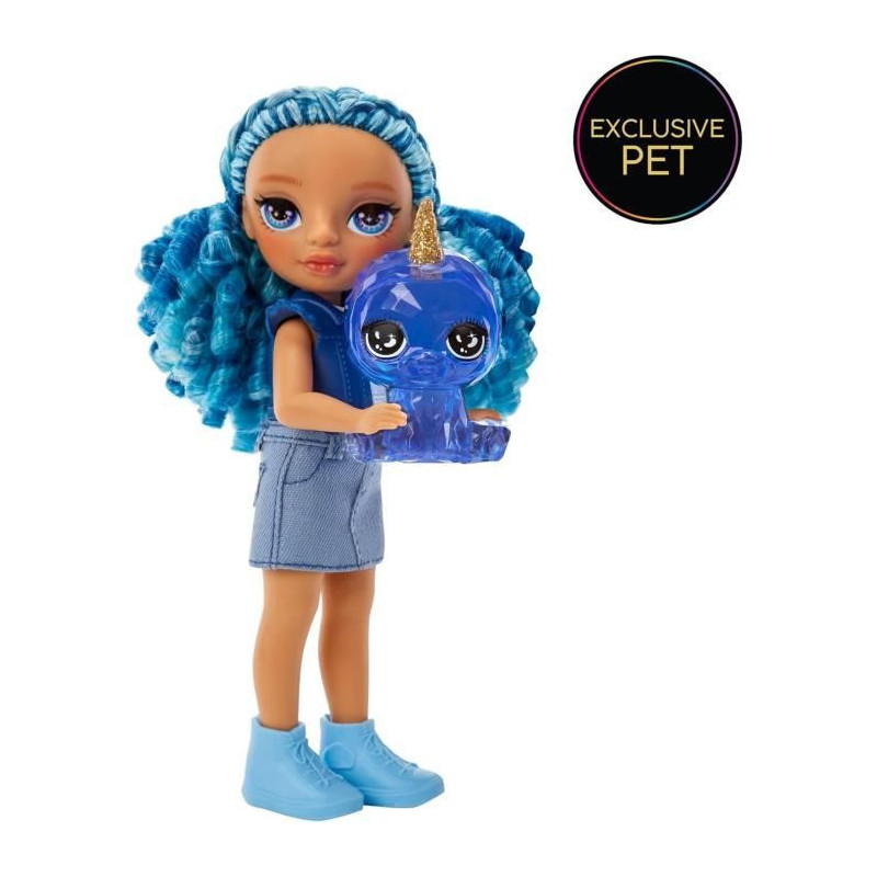 Rainbow High Littles - Poupée 15cm + animal de compagnie - Bleu - Des 4ans