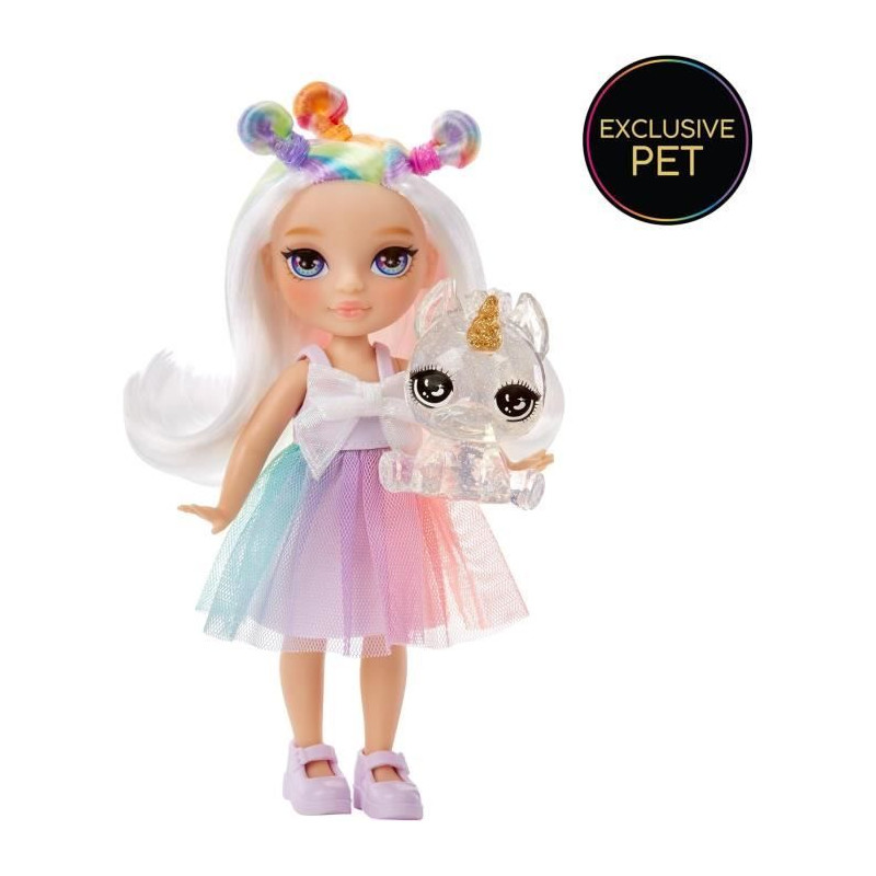 Rainbow High Littles - Poupée 15cm + animal de compagnie - Arc -en-Ciel - Des 4ans