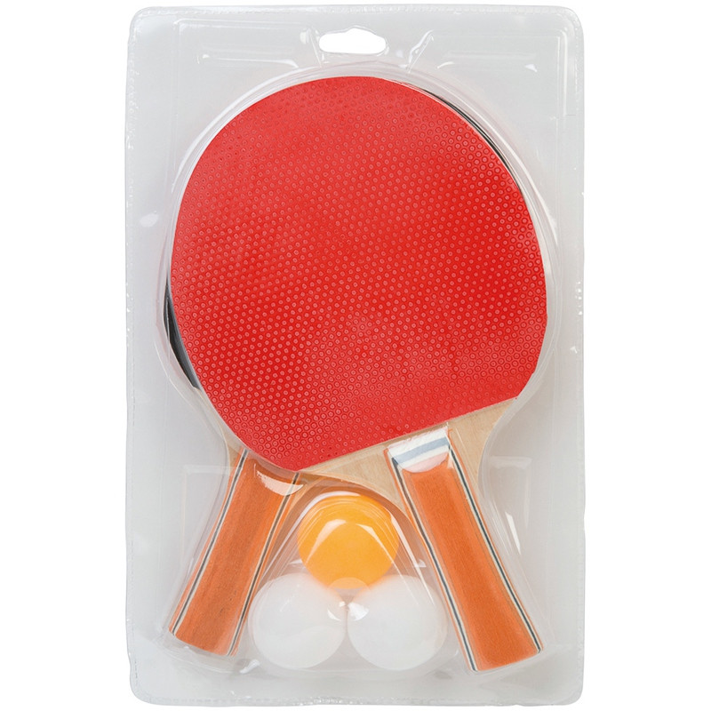 2 RAQ PING PONG + 3 BALLES O2P OUT2PLAY HKT1002