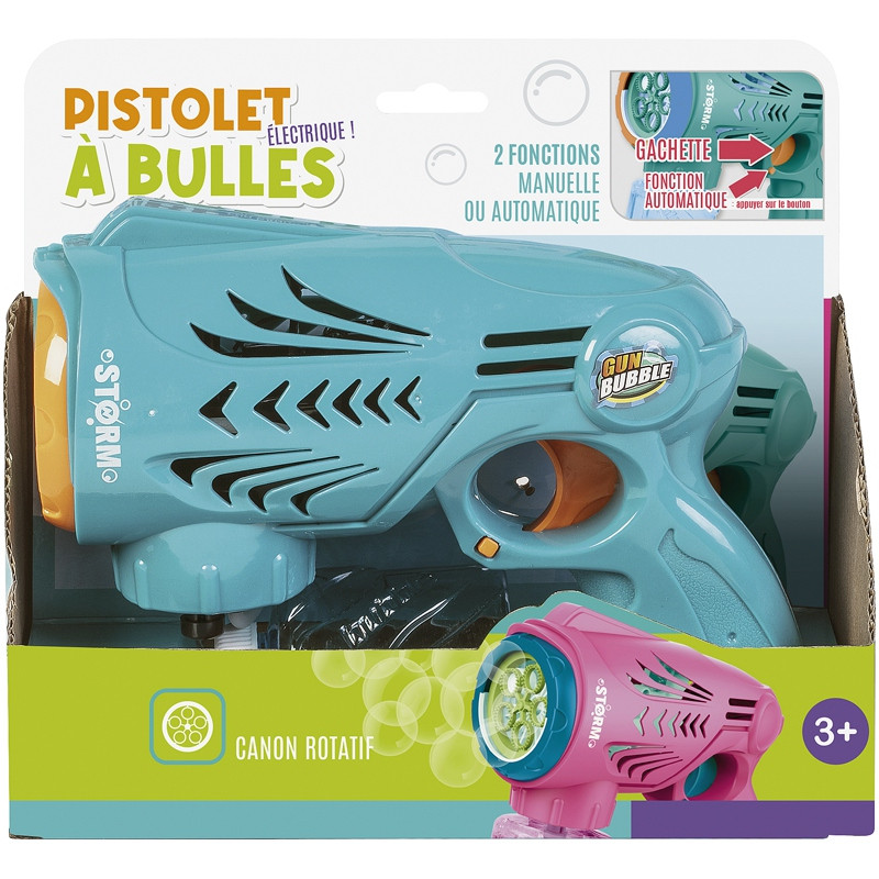 PISTOLET A BULLES ELEC ASSORTIMENT ABC 674107