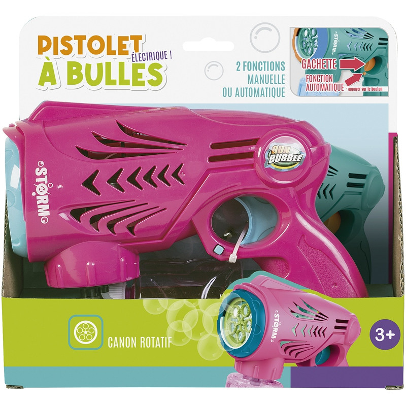 PISTOLET A BULLES ELEC ASSORTIMENT ABC 674107