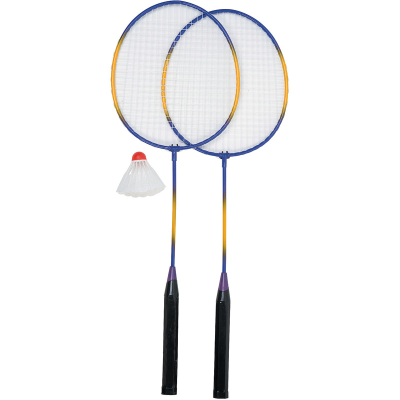 2 RAQ BADMINTON + VOLANT O2P OUT2PLAY BR 016