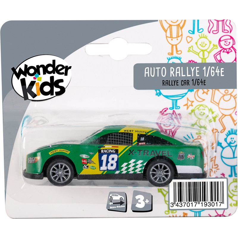 AUTO RALLYE 1 64 RF ASSORTIMENT WONDERKIDS 1704C071