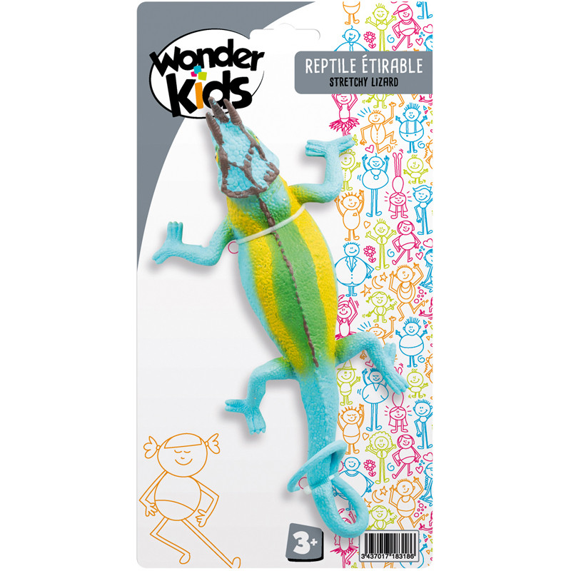 REPTILE ETIRABLE ASSORTIMENT WONDERKIDS W6328 119