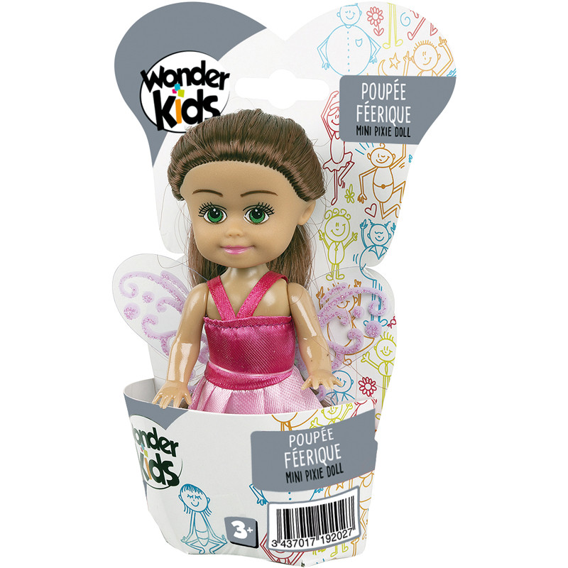 POUPEE FEE 10CM ASSORTIMENT WONDERKIDS ABC 716028