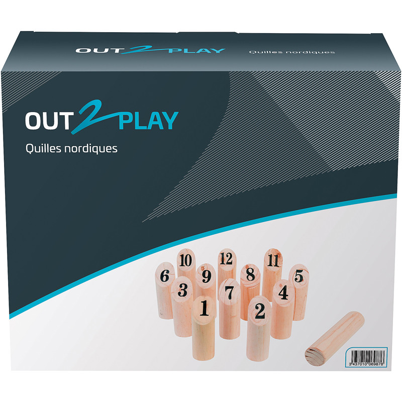 JEU QUILLES NORDIQUE BOIS OUT2PLAY WP 021C