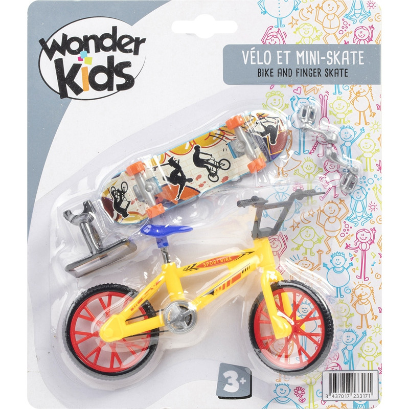 VELO + MINI SKATE ET ACC ASSORTIMENT WONDERKIDS BX 670A B